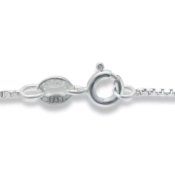 Giani Bernini Sterling Silver Box Chain Necklace – 24